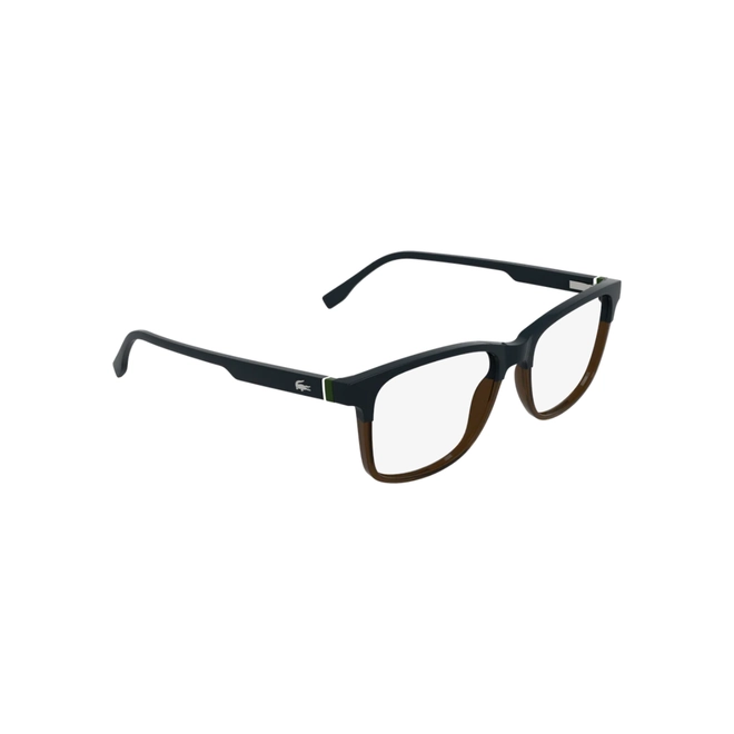 Óculos de Grau Lacoste L4002 410 54 Acetato Azul e Marrom 3