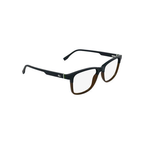 Óculos de Grau Lacoste L4002 410 54 Acetato Azul e Marrom