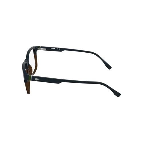Óculos de Grau Lacoste L4002 410 54 Acetato Azul e Marrom