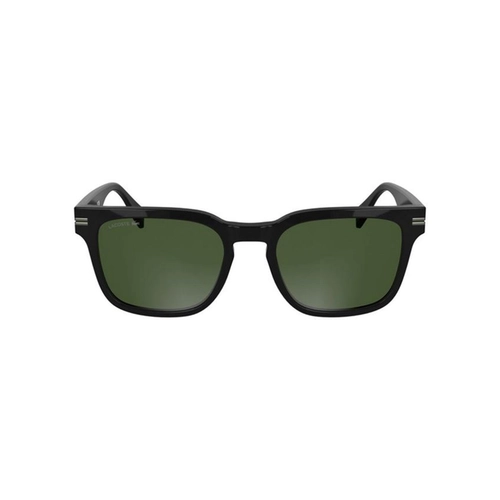 Óculos de Sol Lacoste L6065S 001 54 Acetato Preto com lentes na cor Verde
