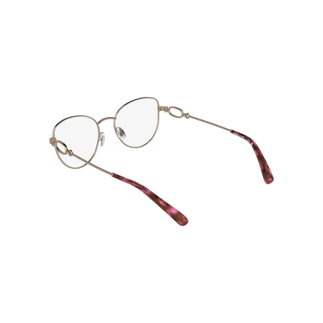 Óculos de Grau Longchamp LO2180 770 52 Metal Rose 5
