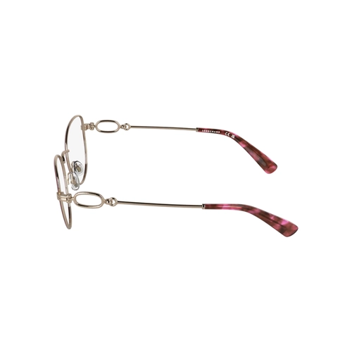 Óculos de Grau Longchamp LO2180 770 52 Metal Rose