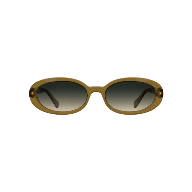 Óculos de Sol Longchamp LO795S 741 54 Acetato Castanho com lentes na cor Fumê Degradê 2