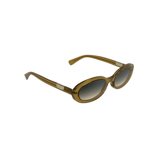 Óculos de Sol Longchamp LO795S 741 54 Acetato Castanho com lentes na cor Fumê Degradê 3