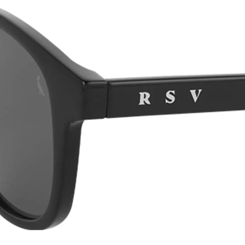 Óculos de Sol Reserva RSV6011S 002 51 Acetato Preto com lentes na cor Fumê