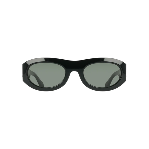 Óculos de Sol Salvatore Ferragamo SF2082SE 001 54 Acetato Preto com lentes na cor Fumê