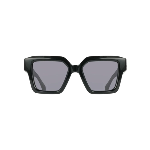 Óculos de Sol Salvatore Ferragamo SF2084S 001 53 Acetato Preto com lentes na cor Fumê