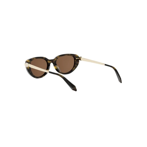 Óculos de Sol Bvlgari BV40067I_5052E Acetato Marrom Mesclado com lentes na cor Marrom