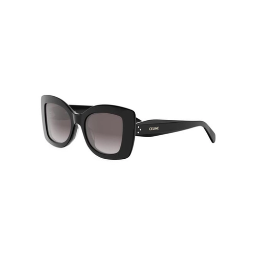 Óculos de Sol Celine CL40324U_5201K Acetato Preto com lentes na cor Cinza Degradê
