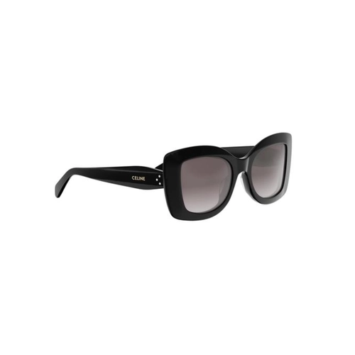 Óculos de Sol Celine CL40324U_5201K Acetato Preto com lentes na cor Cinza Degradê