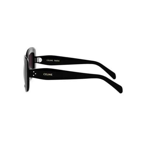 Óculos de Sol Celine CL40324U_5201K Acetato Preto com lentes na cor Cinza Degradê