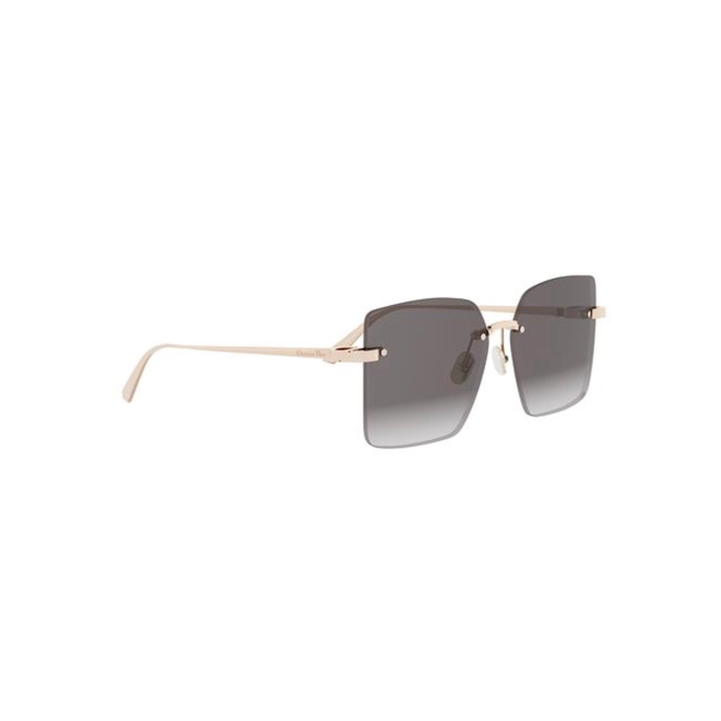 Óculos de Sol Christian Dior CDior S3U CD40195U_5828B Metal Dourado com lentes na cor Cinza Degradê 3