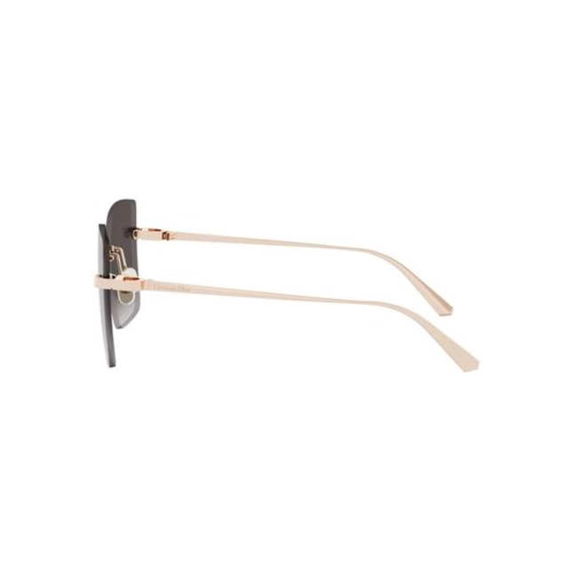 Óculos de Sol Christian Dior CDior S3U CD40195U_5828B Metal Dourado com lentes na cor Cinza Degradê 4
