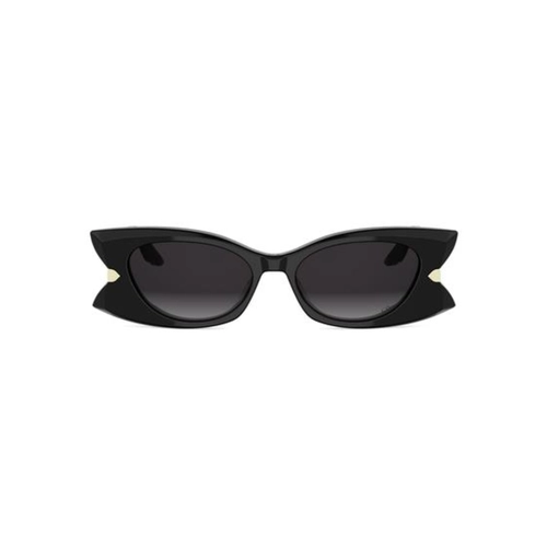 Óculos de Sol Christian Dior DiorButerfly S2I CD40228I_5201B Acetato Preto com lentes na cor Cinza Degradê