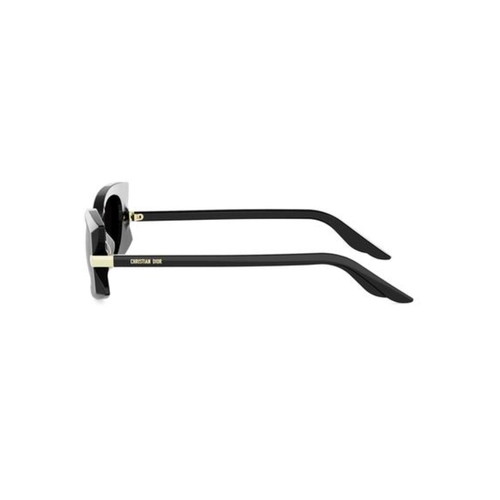 Óculos de Sol Christian Dior DiorButerfly S2I CD40228I_5201B Acetato Preto com lentes na cor Cinza Degradê