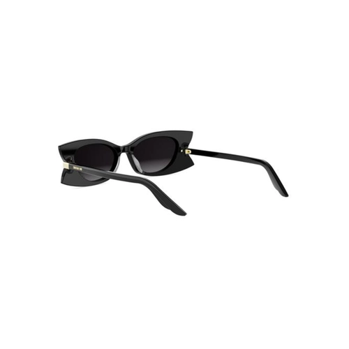 Óculos de Sol Christian Dior DiorButerfly S2I CD40228I_5201B Acetato Preto com lentes na cor Cinza Degradê