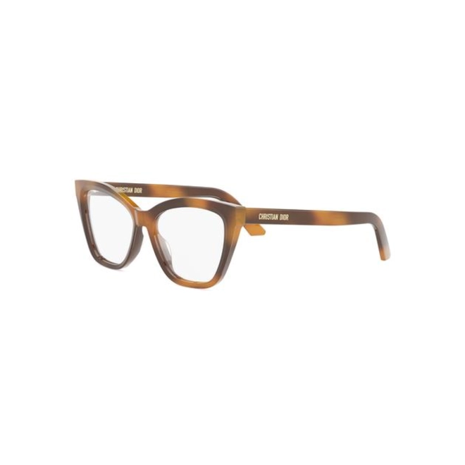 Óculos de Grau Christian Dior DiorMidNighto B1I CD50131I_54053 Acetato Marrom Mesclado 1