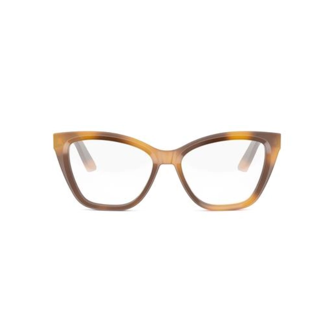 Óculos de Grau Christian Dior DiorMidNighto B1I CD50131I_54053 Acetato Marrom Mesclado 2