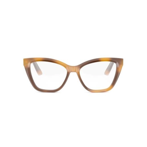 Óculos de Grau Christian Dior DiorMidNighto B1I CD50131I_54053 Acetato Marrom Mesclado