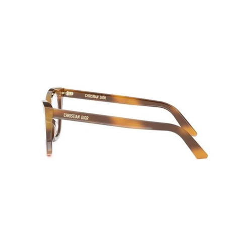 Óculos de Grau Christian Dior DiorMidNighto B1I CD50131I_54053 Acetato Marrom Mesclado
