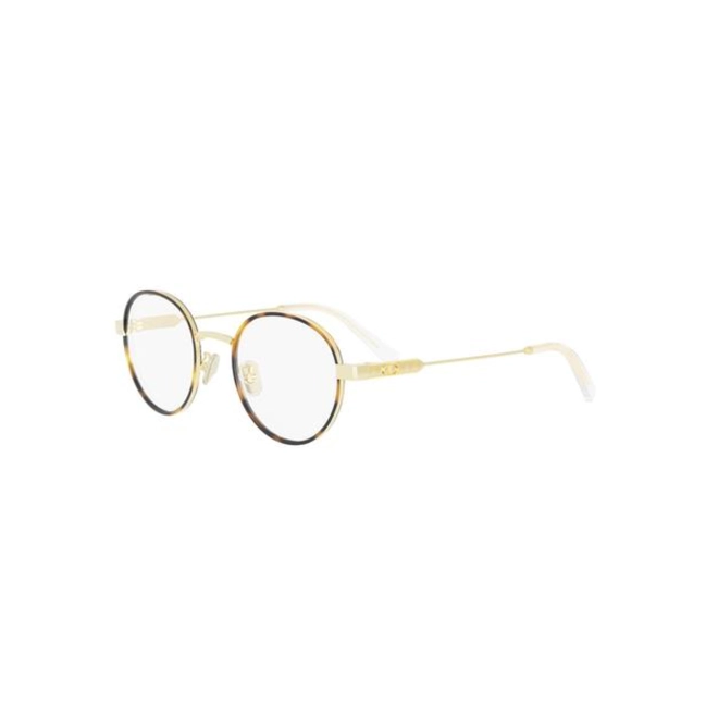 Óculos de Grau Christian Dior DiorCannageo R1U CD50133U_49032 Metal Dourado 1