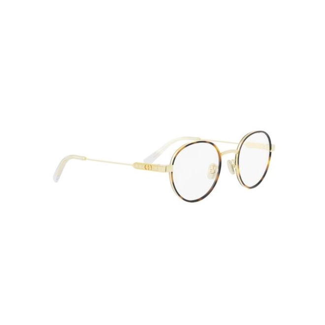 Óculos de Grau Christian Dior DiorCannageo R1U CD50133U_49032 Metal Dourado 3