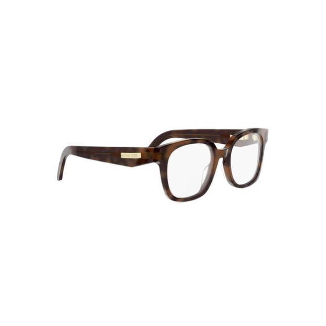 Óculos de Grau Christian Dior CDioro S51 CD50134I_51053 Acetato Marrom Mesclado 3