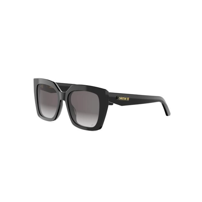 Óculos de Sol Christian Dior CDior S5I CD40230I_5501B Acetato Preto com lentes na cor Cinza Degradê 1
