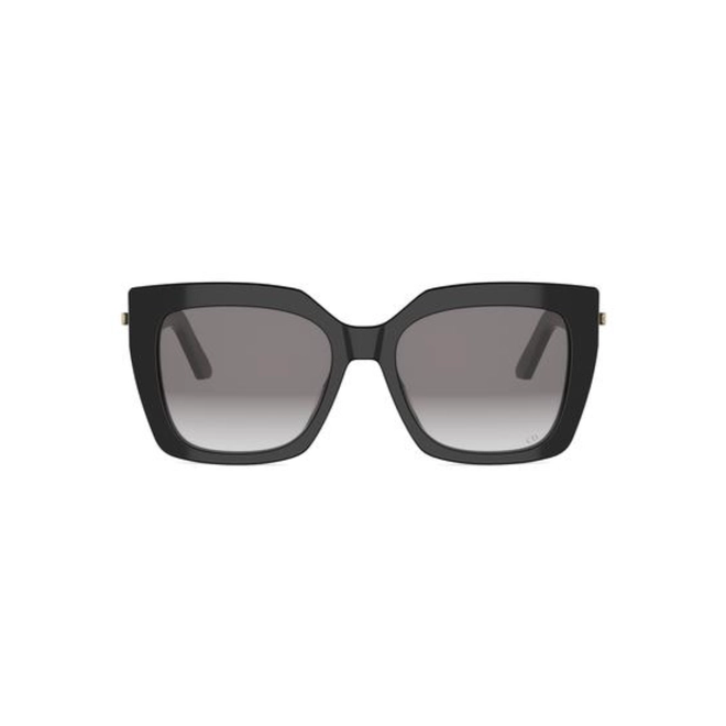 Óculos de Sol Christian Dior CDior S5I CD40230I_5501B Acetato Preto com lentes na cor Cinza Degradê 2