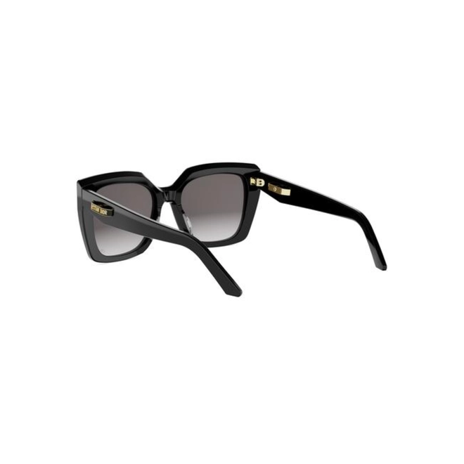 Óculos de Sol Christian Dior CDior S5I CD40230I_5501B Acetato Preto com lentes na cor Cinza Degradê 5