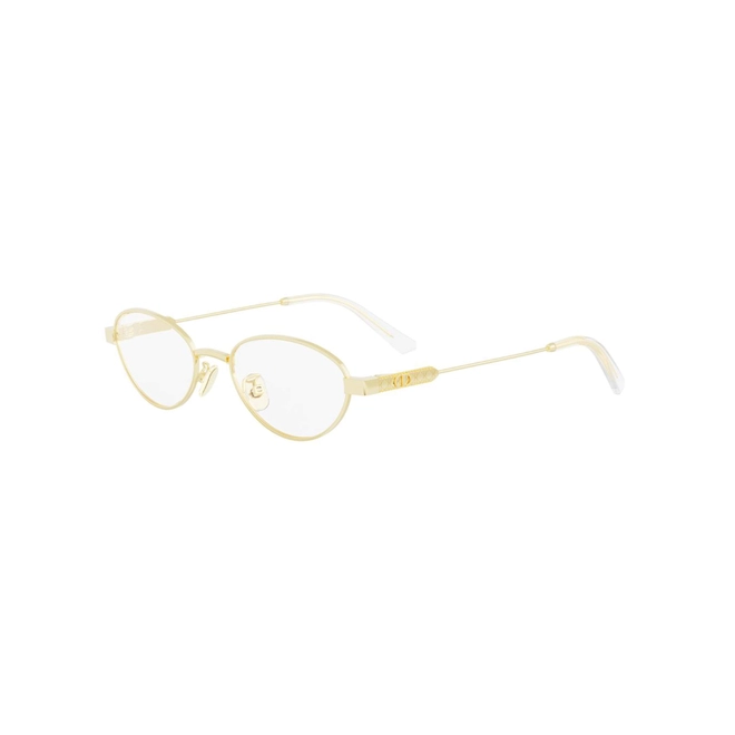 Óculos de Grau Christian Dior DiorCannageo B3U CD50132U_51010 Metal Dourado 1