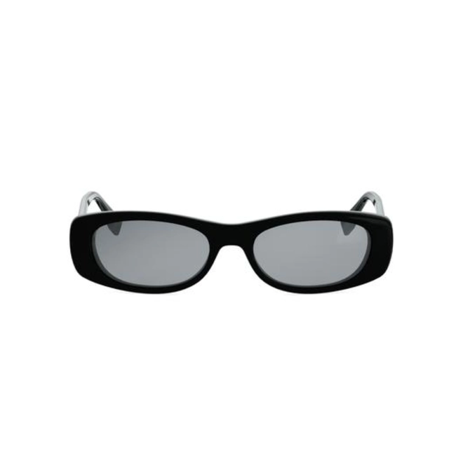 Óculos de Sol Fendi FE40183I_5301A Acetato Preto com lentes na cor Cinza 2