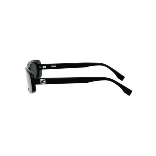 Óculos de Sol Fendi FE40183I_5301A Acetato Preto com lentes na cor Cinza