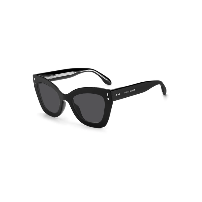 Óculos de Sol Isabel Marant IM 0050/G/S 807 519O S Acetato Preto com lentes na cor Cinza Escuro 1