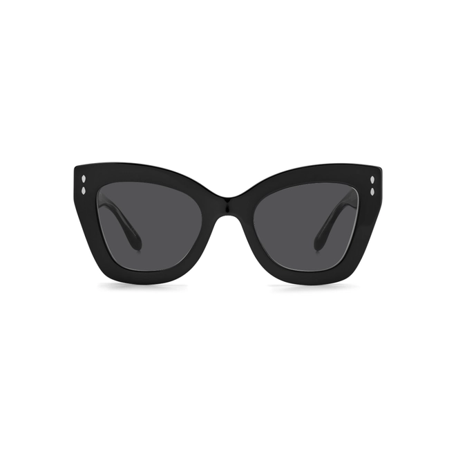 Óculos de Sol Isabel Marant IM 0050/G/S 807 519O S Acetato Preto com lentes na cor Cinza Escuro 2