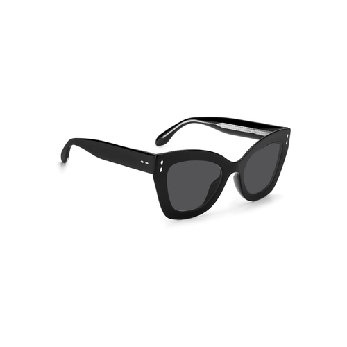 Óculos de Sol Isabel Marant IM 0050/G/S 807 519O S Acetato Preto com lentes na cor Cinza Escuro