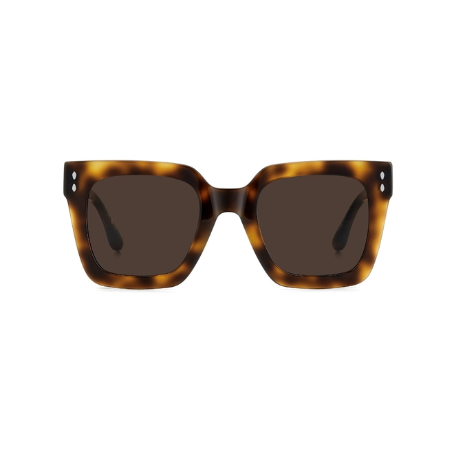 Óculos de Sol Isabel Marant IM 0104/S WR9 5170 S Acetato Marrom Mesclado com lentes na cor Marrom 2