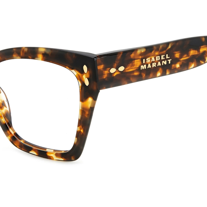 Óculos de Grau Isabel Marant IM 0140 086 5219 Acetato Marrom Mesclado 4