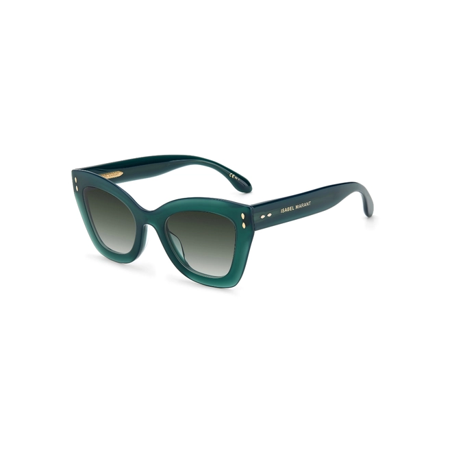 Óculos de Sol Isabel Marant IM 0050/G/S 1ED 519K Acetato Verde com lentes na cor Verde Degradê 1
