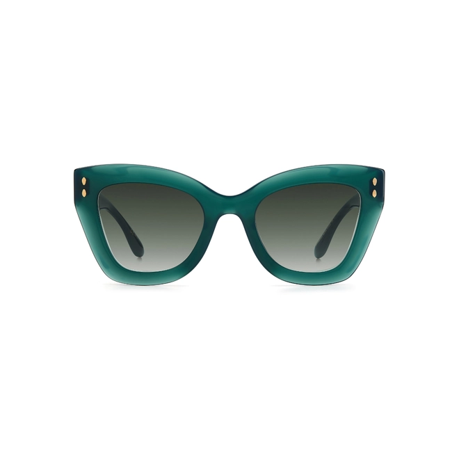 Óculos de Sol Isabel Marant IM 0050/G/S 1ED 519K Acetato Verde com lentes na cor Verde Degradê 2