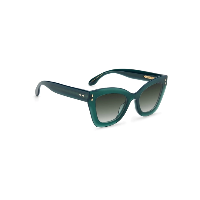 Óculos de Sol Isabel Marant IM 0050/G/S 1ED 519K Acetato Verde com lentes na cor Verde Degradê 3