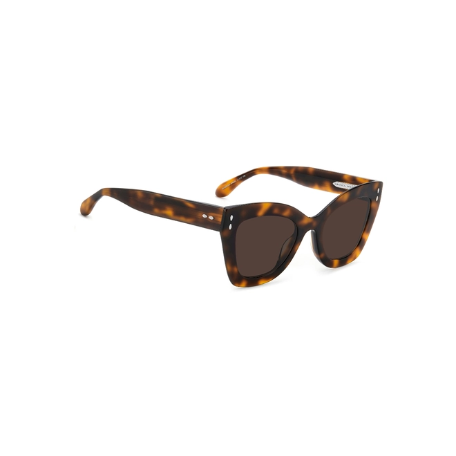 Óculos de Sol Isabel Marant IM 0050/G/S WR9 5170 Acetato Marrom Mesclado com lentes na cor Marrom 3