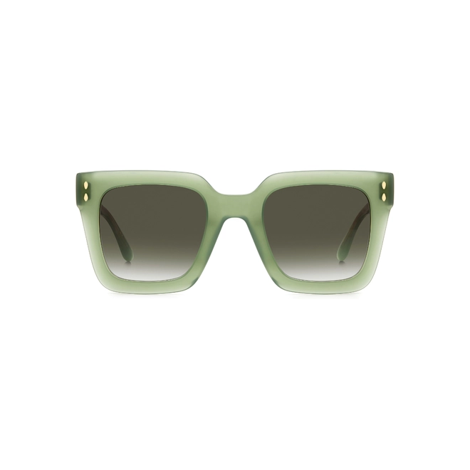 Óculos de Sol Isabel Marant IM 0104 1ED 519K Acetato Verde com lentes na cor Verde Degradê 2
