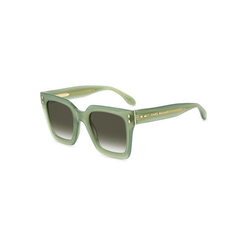 Óculos de Sol Isabel Marant IM 0104 1ED 519K Acetato Verde com lentes na cor Verde Degradê