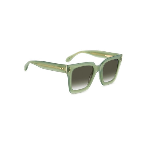 Óculos de Sol Isabel Marant IM 0104 1ED 519K Acetato Verde com lentes na cor Verde Degradê