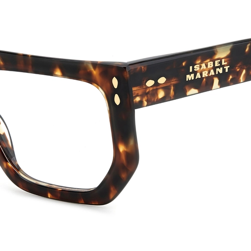 Óculos de Grau Isabel Marant IM 0186 086 5219 Acetato Marrom Mesclado