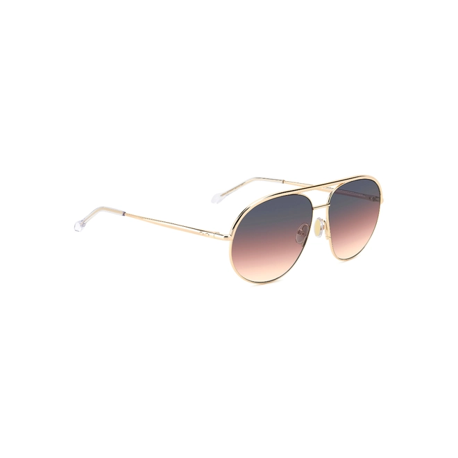 Óculos de Sol Isabel Marant IM 0200/S 000 62FF Metal Rose com lentes na cor Rosa Degradê 3