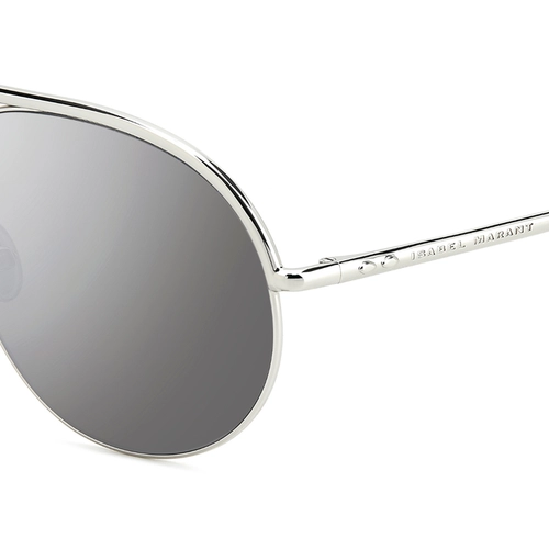 Óculos de Sol Isabel Marant IM 0200/S 010 62T4 Metal Prata com lentes na cor Cinza Espelhado