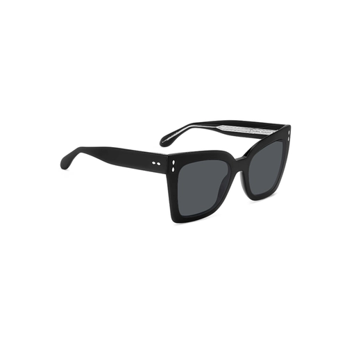 Óculos de Sol Isabel Marant IM 0188/S 807 53IR Acetato Preto com lentes na cor Cinza