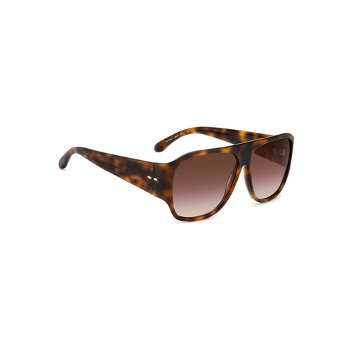 Óculos de Sol Isabel Marant IM 0239/S 086 60M2 Acetato Marrom Mesclado com lentes na cor Marrom Degradê